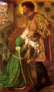 Saint George And The Princess Sabra — Dante Gabriel Rossetti