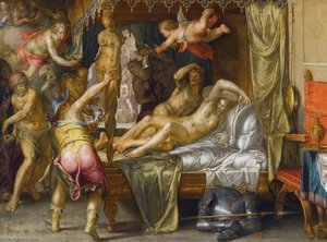Mars And Venus Surprised By Vulcan — Joachim Anthonisz Wtewael