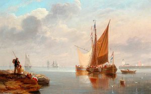 Dutch Fishing Boats — John Wilson Carmichael
