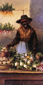 Vegetable Vendor At Charleston Market — William Aiken Walker