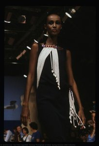 Runway Photograph Of Chloé, Spring/summer 1984 Collection — Karl Lagerfeld