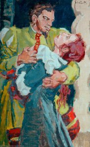 Leslie Banks As Petruchio And Edith Evans As Katherine In 'the Taming Of The Shrew' — Walter Richard Sickert