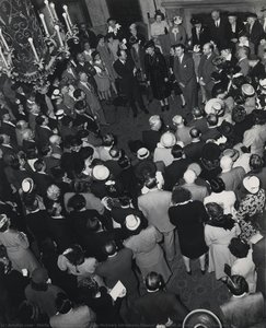 John Mcenery Introduces Eleanor Roosevelt At Hotel De Anza, San Jose — Shirlie Alice Montgomery