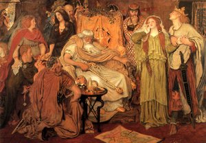 Cordelia's Portion — Ford Madox Brown