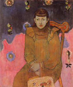 Retret Portreta Mlade Ženske, Vaite (žane) Goupil — Eugène Henri Paul Gauguin