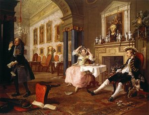 Marriage À La Mode — Вільям Хоґарт
