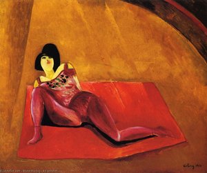 An Acrobat — Moïse Kisling