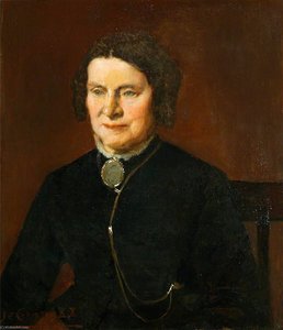 Louisa Garrett, Née Dunnell (1813–1903) — James Elder Christie