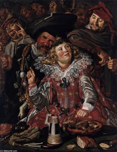 Les Fêtards Du Mardi Gras — Frans Hals I
