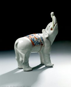 Elephant — Arita Ware, Nabeshima Style