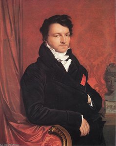 Jacques Marquet, Baron De Montbreton De Norvins — Jean-auguste-dominique Ingres