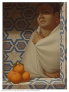 Woman With Oranges — George Clair Tooker