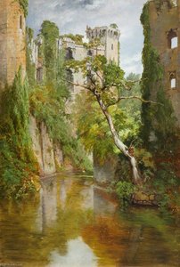 Raglan Castle, The Moat — John Adam Houston