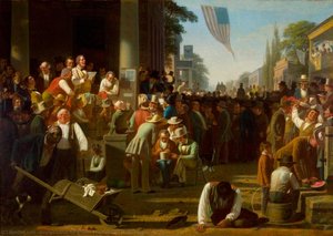 The Veredict Of The People — George Caleb Bingham
