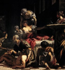San Roc En El Hospital — Jacopo Tintoretto