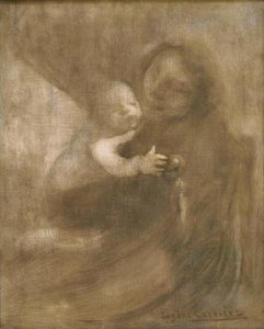Maternité (femme Et Enfant) — Eugène Anatole Carrière