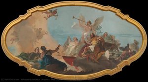 La Glorificazione Della Famiglia Barbaro — Giambattista Tiepolo