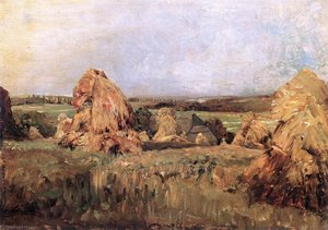 Harvest Month In Plankenberg — Emil Jacob Schindler
