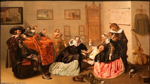 Scene Galante — Jacob Duck