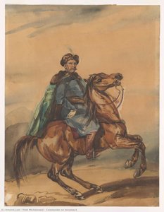 Commander On Horseback — Piotr Michałowski