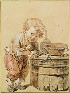 Niño Con Un Huevo Roto, C. 1756 — Jean-baptiste Greuze