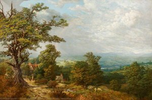 View Of Charlton Hill, Shropshire — Thomas Prytherch