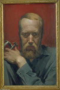 Self-portrait — Konstantin Alexeyevich Vasilyev