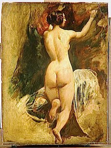 Femme Nue Vista Da Due — William Etty