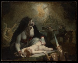 L'orco Della Notte In Visita Alle Streghe Della Lapponia — Johann Heinrich Füssli