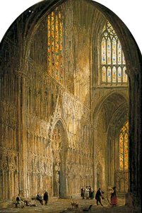 Interior Of York Minster — David Roberts