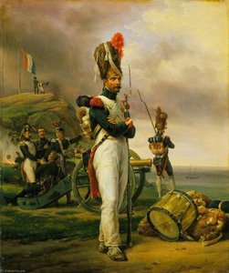 A Grenadier Of The Guard At Elba — Emile Jean Horace Vernet