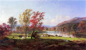 On The Saw Mill River — Jasper Francis Cropsey