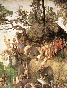 La Martirio Dei Diecimila (dettaglio) — Albrecht Dürer