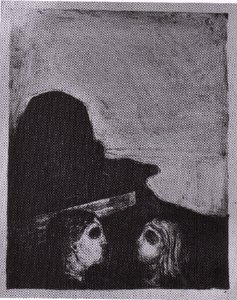 Les Amoureux Sur La Plage — Edvard Munch