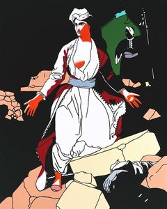 Greece Expiring On The Ruins Of Missolonghi After Delacroix — Patrick Caulfield