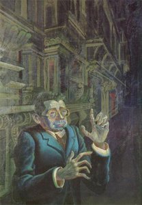 Portrait Of The Painter Adolf Uzarski — Otto Dix