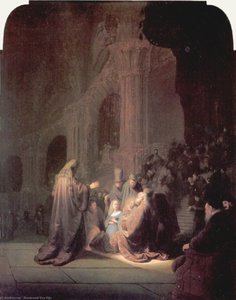 Představení Ježíše V Chrámu — Rembrandt Van Rijn