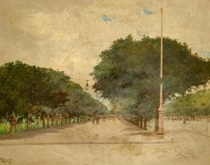 Calçada Do Largo Da Pólvora — Antonio Parreiras