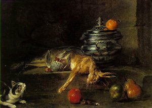 La Soupière En Argent — Jean-baptiste-siméon Chardin