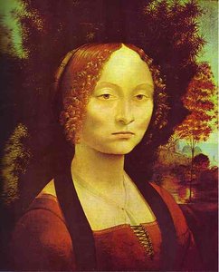 Ginevra De'benci Portresi — Leonardo Da Vinci