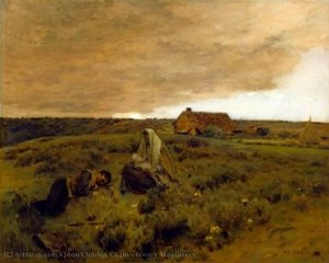 Weary Wayfarers — Jean Charles Cazin