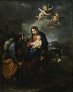 The Flight Into Egypt — Bartolomé Esteban Murillo
