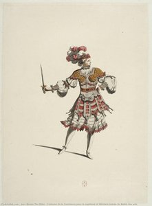 Costume De La Constance Pour La Septième Et Dernière Entrée Du Ballet Des Arts — Jean Berain The Elder