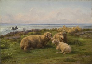 Sheep By The Sea — Rosa Bonheur