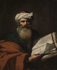 Prophet With Book — Caravaggio