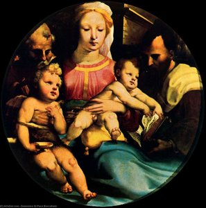 Holy Family With St. John And A Donor — Domenico Di Pace Beccafumi