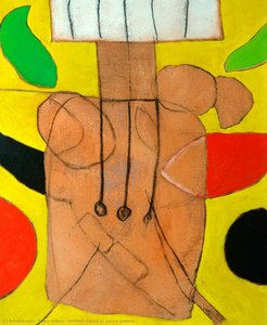 Untitled (figure In Yellow Ground) — Roger Hilton