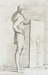 Youth With An Effigy Of Diana Of Ephesus — Salvator Rosa