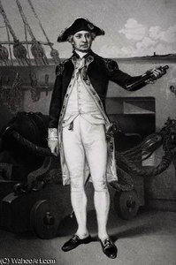 Portrait Of John Paul Jones — Alonzo Chappel