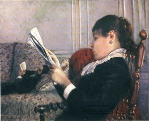 Interior, Woman Reading — Gustave Caillebotte